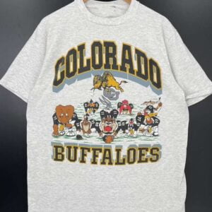 Colorado Buffaloes Looney Tunes T Shirt University of Colorado Boulder