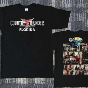 Country Thunder Florida Festival T Shirt S 5XL