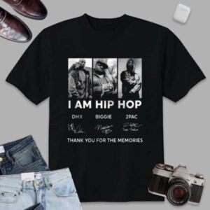 DMX Biggie And 2PAC Graphic T Shirt Rapper