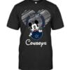 Dallas Cowboys Mickey Love T Shirt