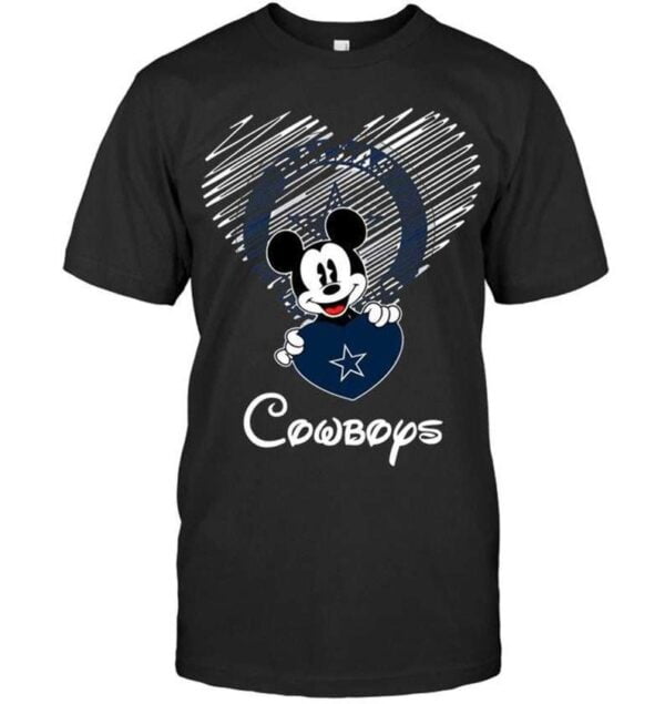 Dallas Cowboys Mickey Love T Shirt