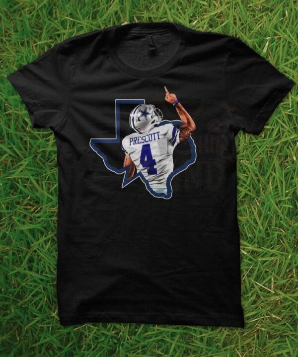 Dallas Cowboys Prescott Texas T Shirt Football