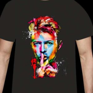 David Bowie Tour Concert Graphic T Shirt