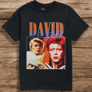 David Bowie Vintage Graphic T Shirt Singer