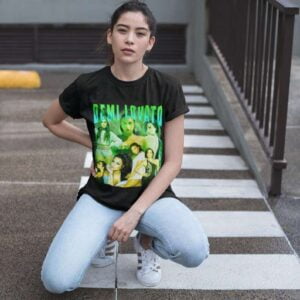 Demi Lovato Vintage Print T Shirt