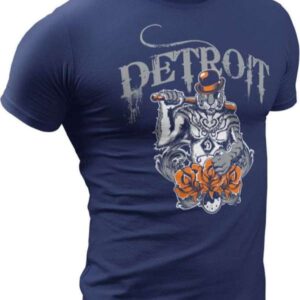 Detroit Gangster Tiger T Shirt S 5XL