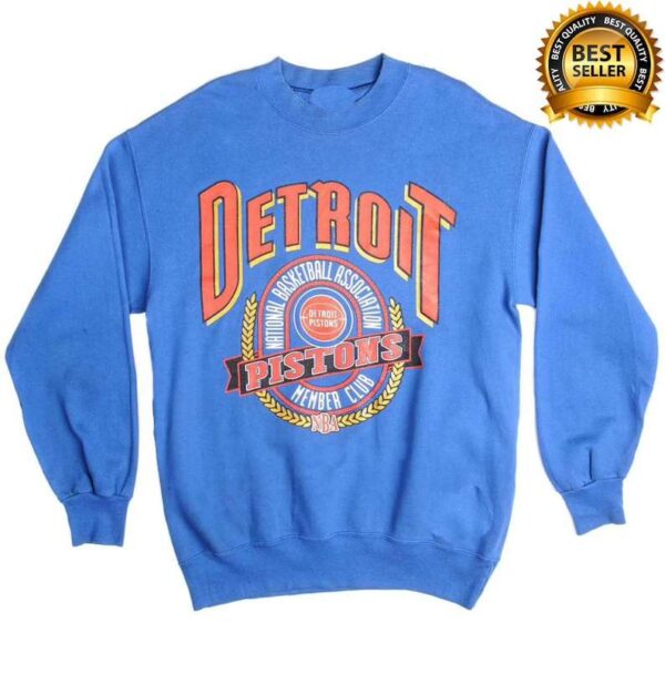 Detroit Pistons T Shirt Basketball