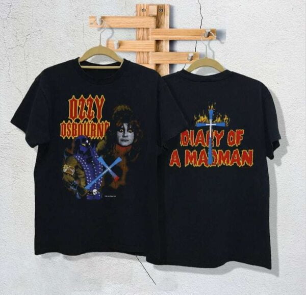 Diary Of A Madman 1982 T Shirt