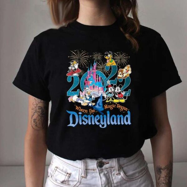 Disney 2022 Disneyland T Shirt Magic Kingdom