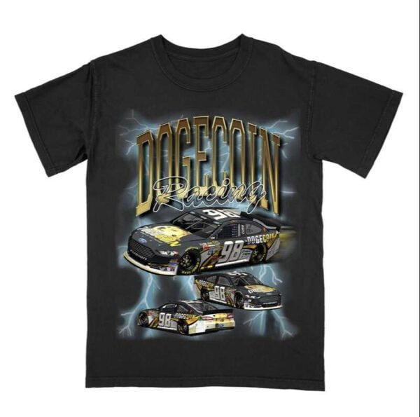 Doge Coin Racing T Shirt