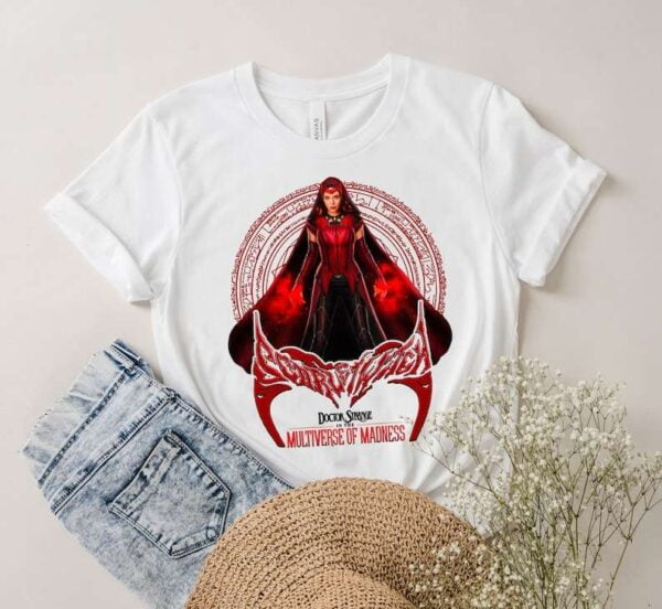 Dr Strange 2 Scarlet Witch T Shirt Multiverse of Madness