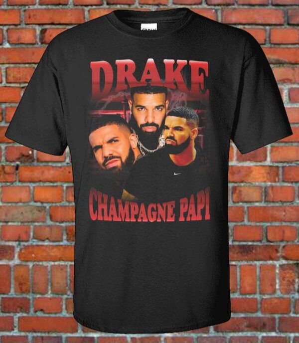 Drake Rapper Rap T Shirt Champagne Papi