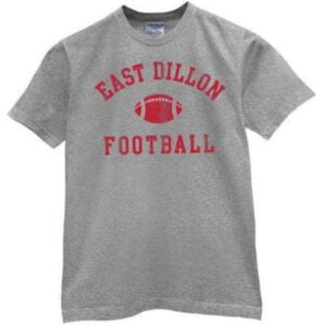 East Dillon High Panthers Football School Friday Night Lights Graphic T Shirt