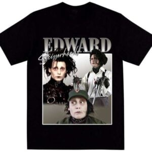 Edward Scissorhands T Shirt Tim Burton Johnny Depp