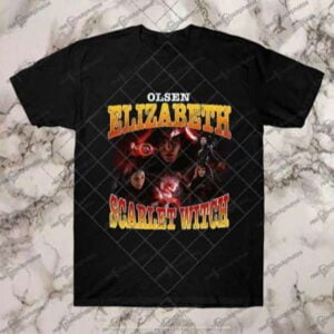 Elizabeth Olsen Scarlet witch Wanda Unisex Graphic T Shirt