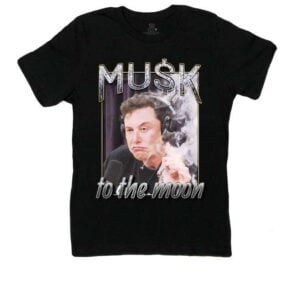 Elon Musk To The Moon T Shirt 1