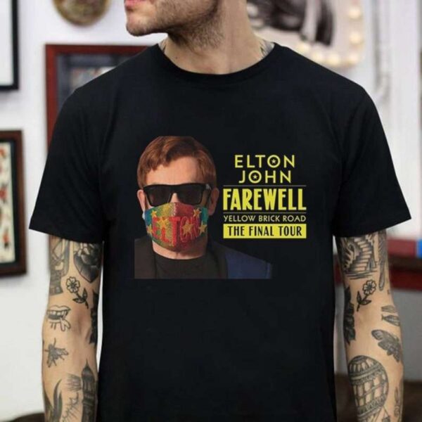 Elton John Farewell Yellow Brick Road The Final Tour 2022 T Shirt 1