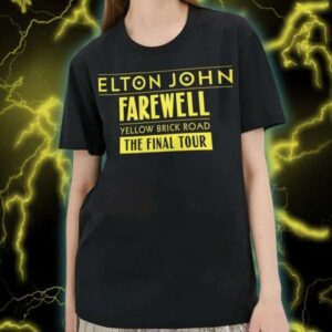 Elton John Farewell Yellow Brick Road The Final Tour Unisex Graphic T Shirt