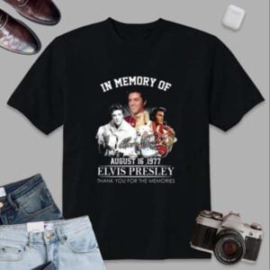 Elvis Presley In Memory Graphic T Shirt