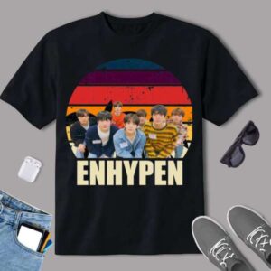 Enhypen Boy Band Graphic T Shirt