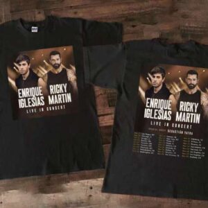 Enrique Iglesias And Ricky Martin Live In Concert Tour 2021 Graphic T Shirt