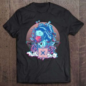 Geisha Japanese Graphic T Shirt