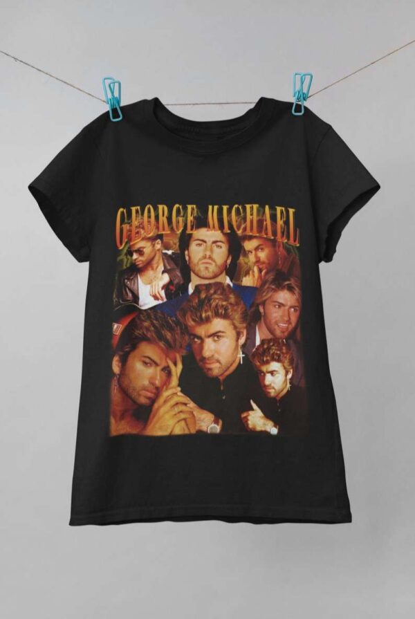 George Michael Vintage Print T Shirt