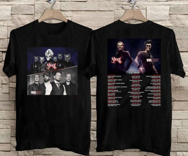 Ghost and Volbeat Live In Concert 2022 T Shirt