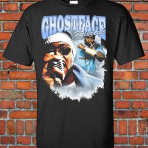 GhostFace Killah Rapper T Shirt Wu Tang Clan