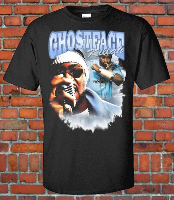 GhostFace Killah Rapper T Shirt Wu Tang Clan