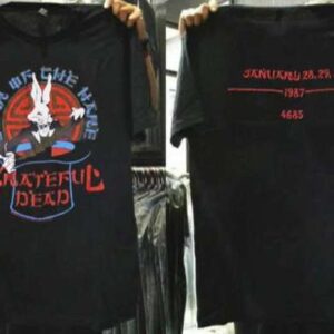 Grateful Dead January 1987 Unisex Graphic T Shirt
