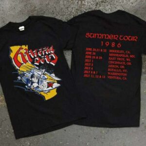 Grateful Dead Summer Tour 1986 Unisex Graphic T Shirt