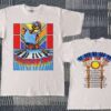 Grateful Dead Summer Tour Smoking Skeleton Reonegro 1989 T Shirt S 5XL