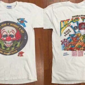 Grateful Dead Without A Net World Tour Unisex Graphic T Shirt