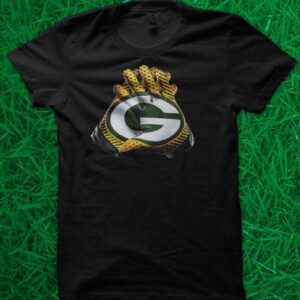 Green Bay Packers NFL Gloves T Shirt