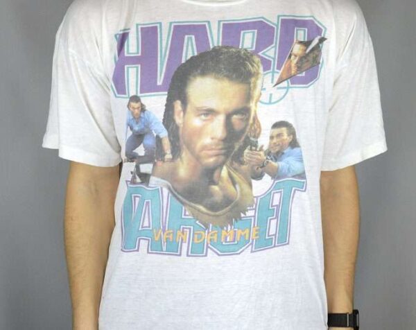 Hard Target Jean Claude Van Damme 1993 T Shirt