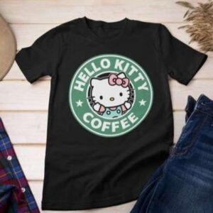 Hello Kitty Starbucks Graphic T Shirt