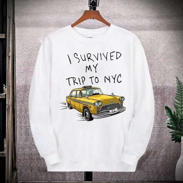 I Survived My Trip To NYC New York City Spider Tom T Shirt