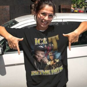 Ice T Graphic T Shirt Rapper