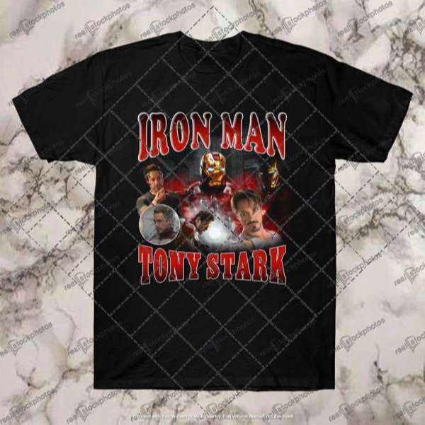 Iron Man Tony Stark Unisex Graphic T Shirt