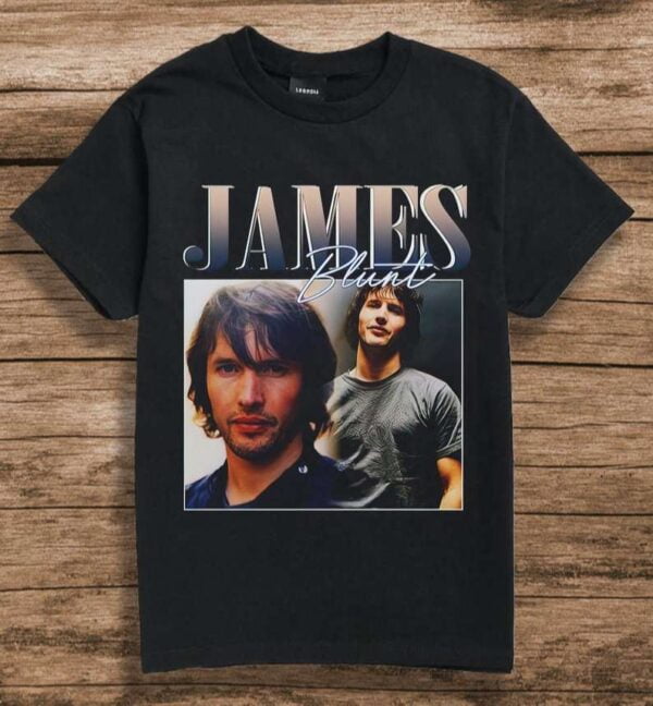 James Blunt Singer T Shirt