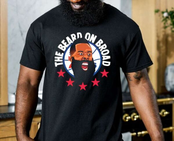 James Harden Sixers Philadelphia NBA Basketball T Shirt