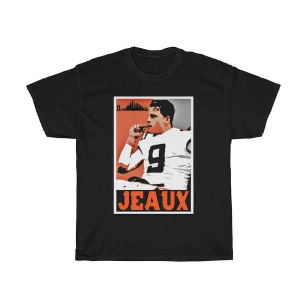 Joe Burrow Jeaux Burreaux Cajun Cincinnati Bengals Shirt