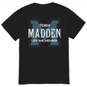 John Madden Team Madden Lifetime Member Graphic T Shirt