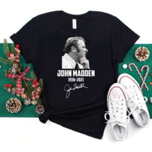 John Madden Thank You Memories Graphic T Shirt