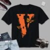 Juice Wrld x Vlone Butterfly T Shirt Rapper