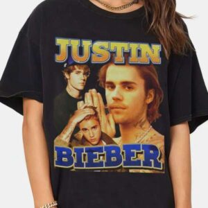 Justin Bieber Shirt Singer Music Tee