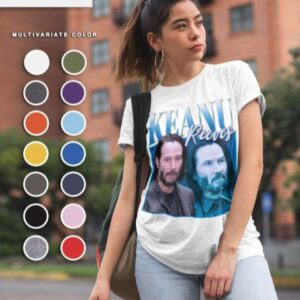 Keanu Reeves Graphic T Shirt Matrix Neo