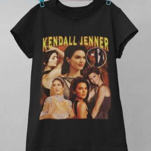 Kendall Jenner Vintage Print T Shirt