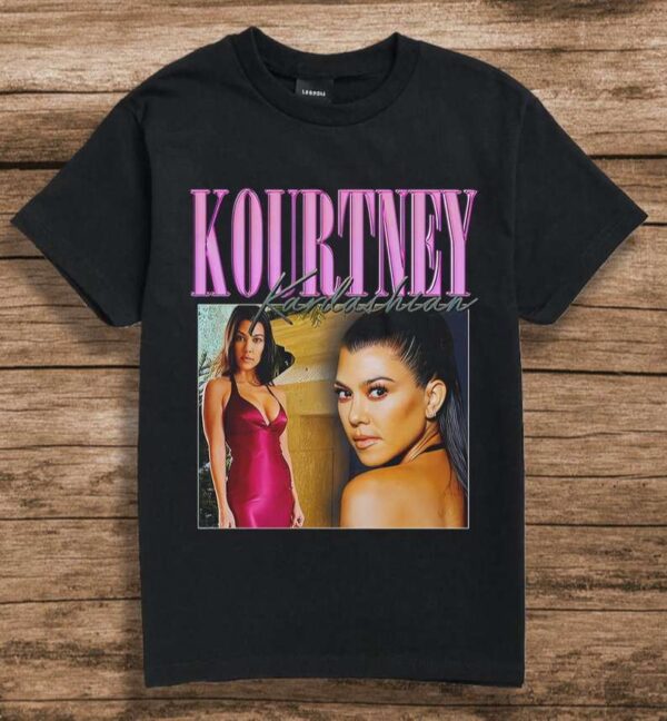 Kourtney Kardashian Vintage Unisex T Shirt